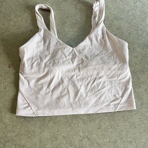 lululemon athletica Light Pink Tank Top